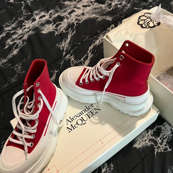 Alexander McQueen sneaker boots size 37💯💯 - Picture 4 of 5